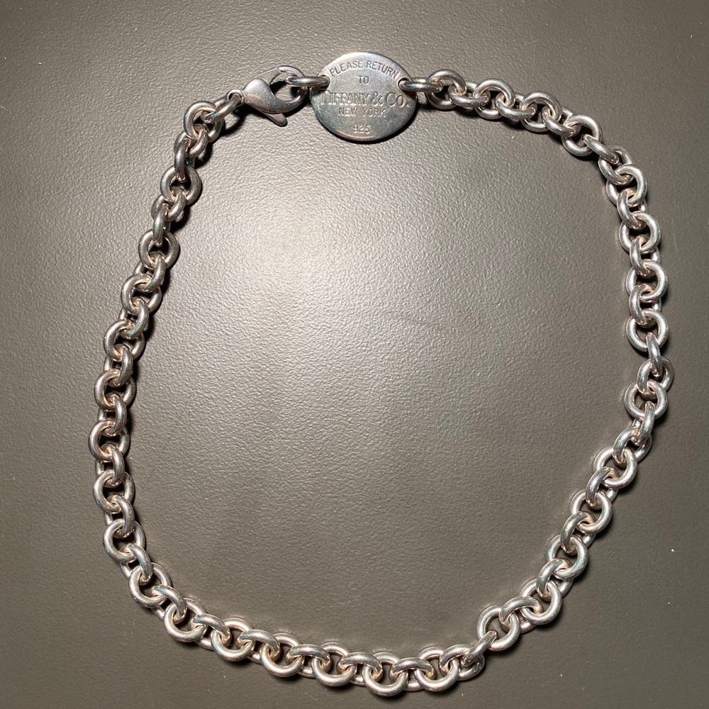 Tiffany & Co. linked charm bracelet